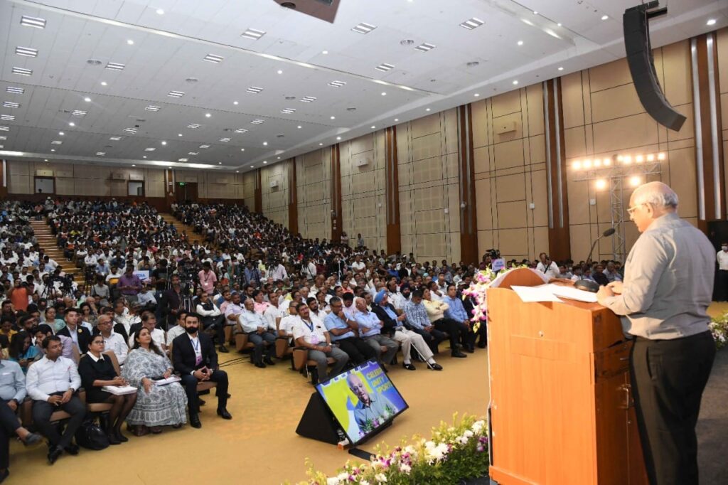 Gujarat CM addressing the 36th National Games event