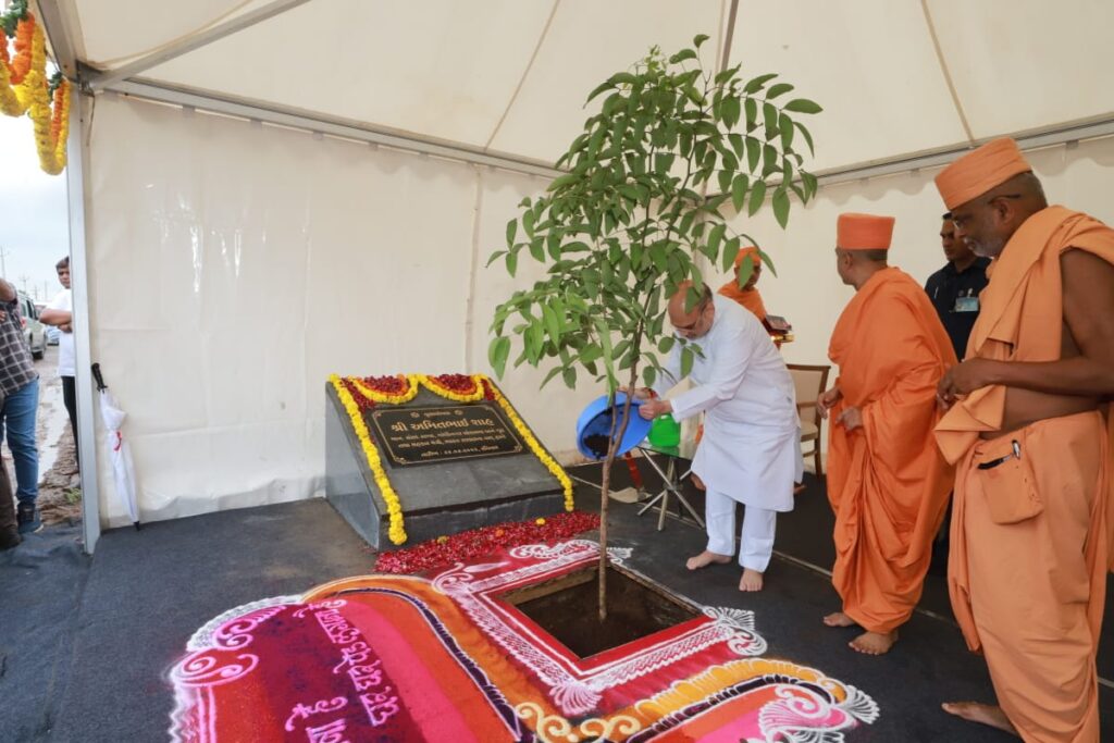 Union Home and Cooperation Minister Shri Amitbhai Shah at Swaminarayn Nagar